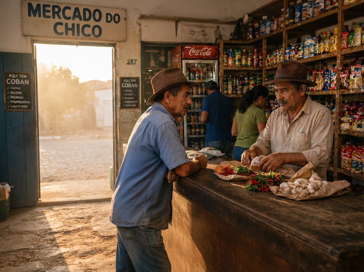 O tempero da panelada no balcão