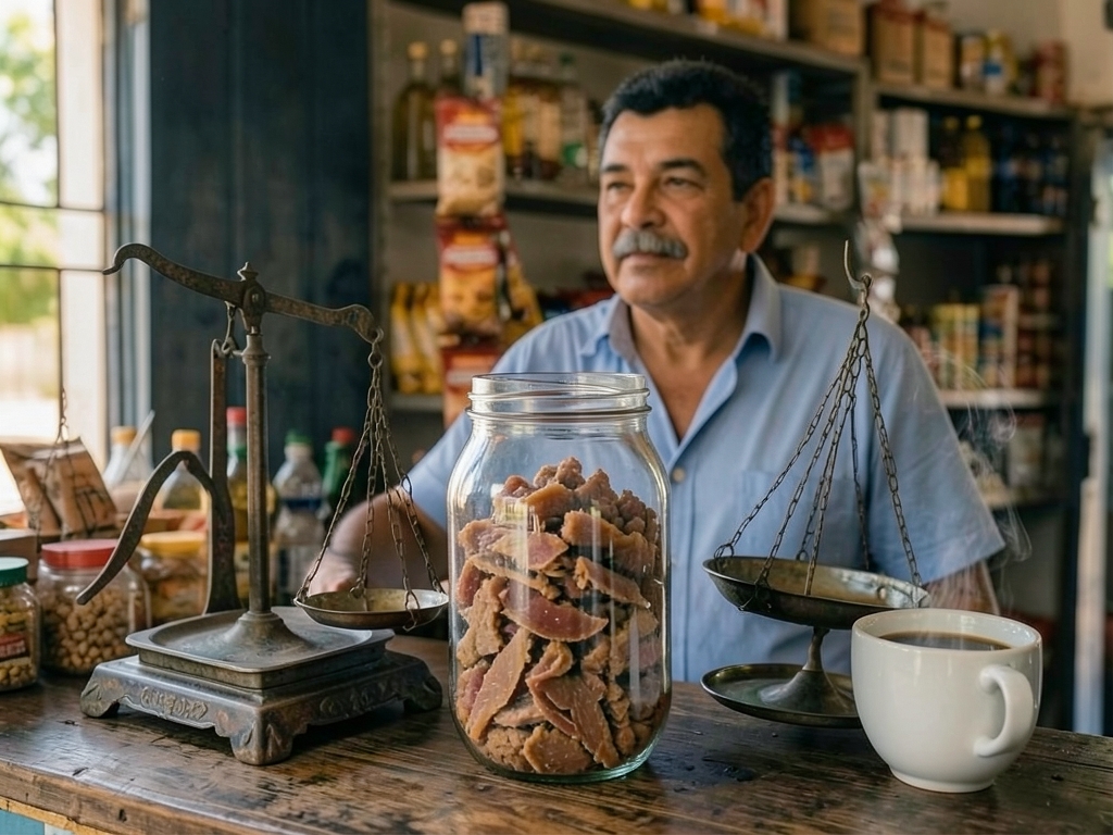 A paçoca que chama o vento